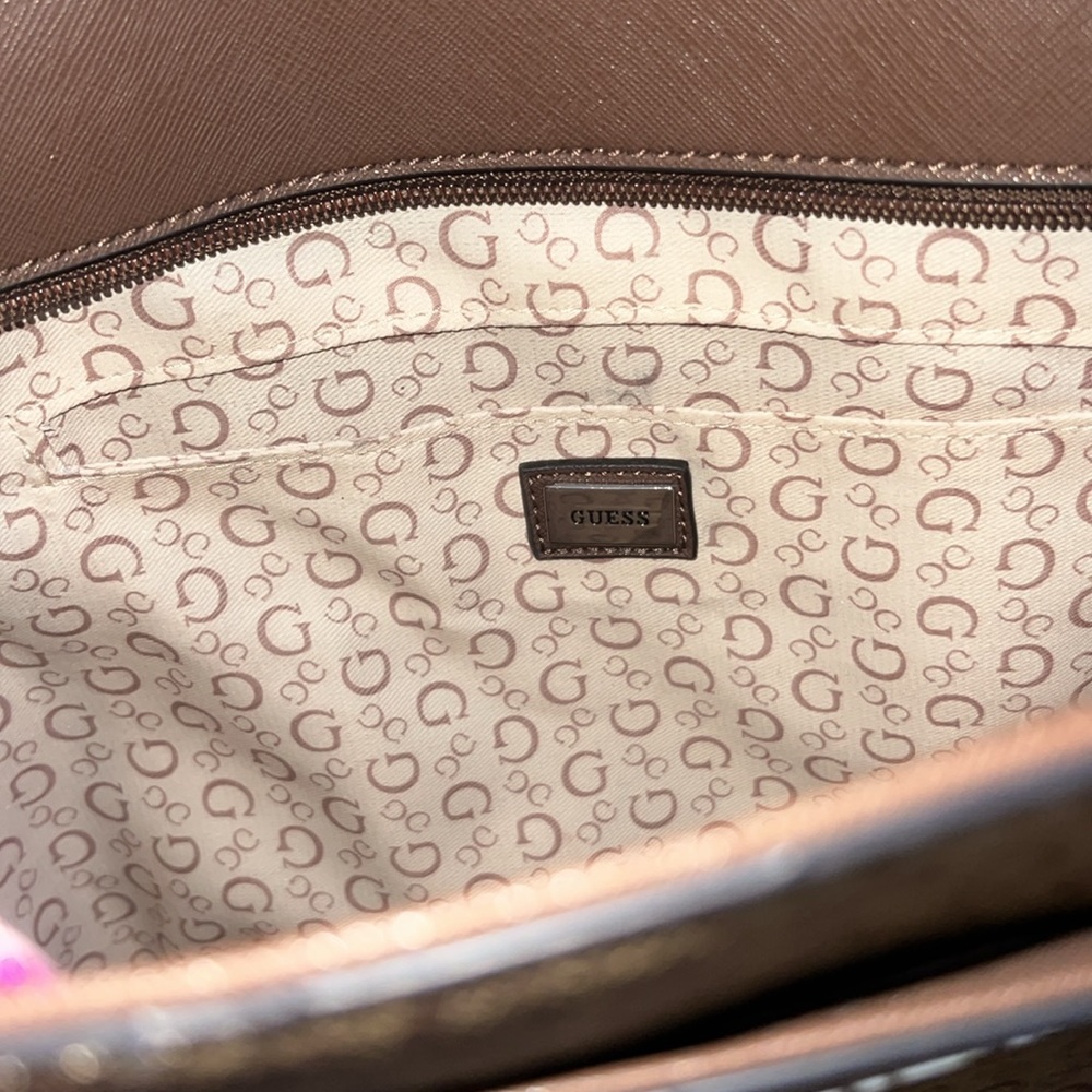 Brown Guess Purse With Matching Wallet - image 6
